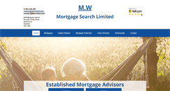 Desktop Screenshot of mwmortgagesearch.com