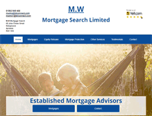 Tablet Screenshot of mwmortgagesearch.com